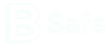 B Safe logo