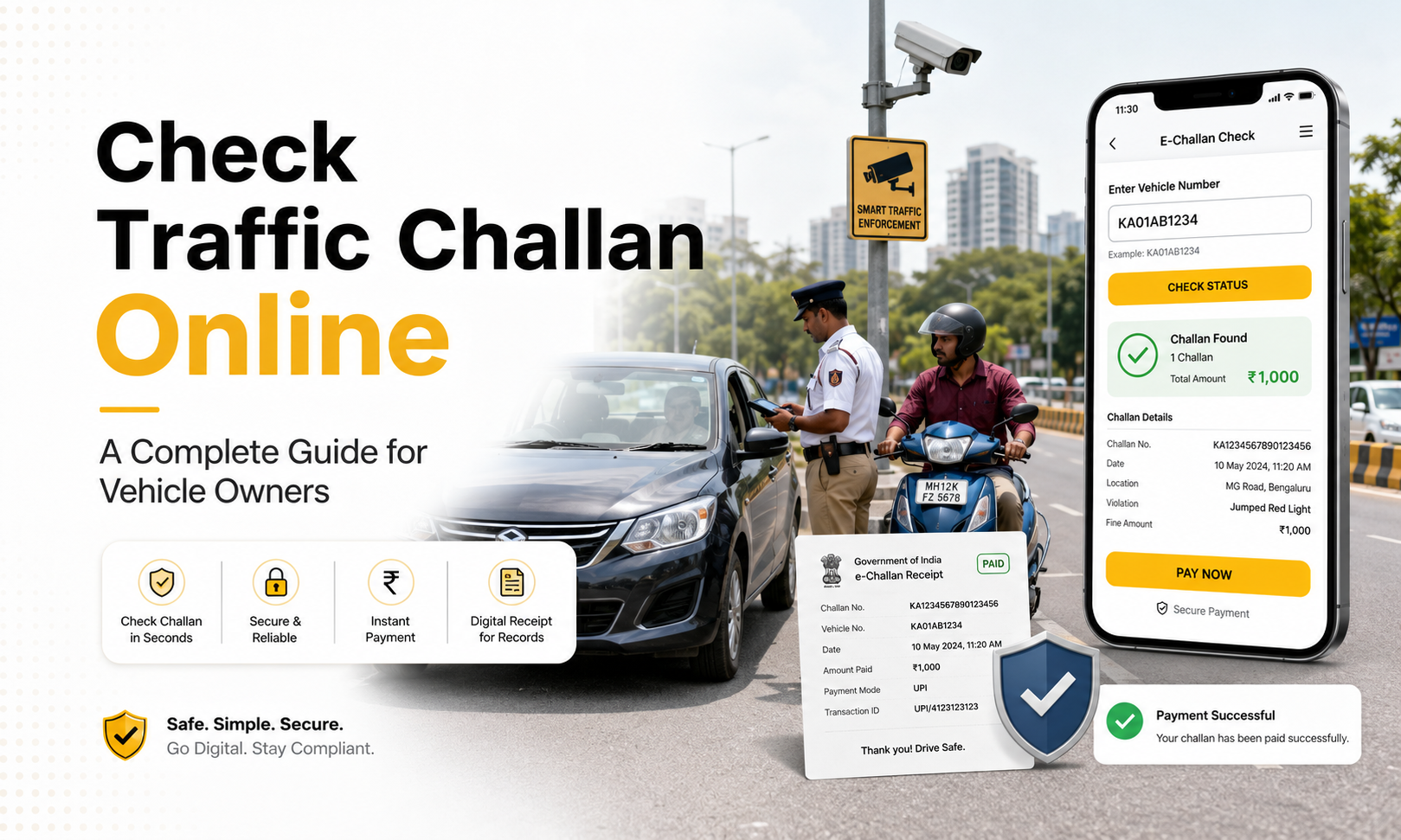 Check Traffic Challan Online: A Complete Guide for Vehicle Owners