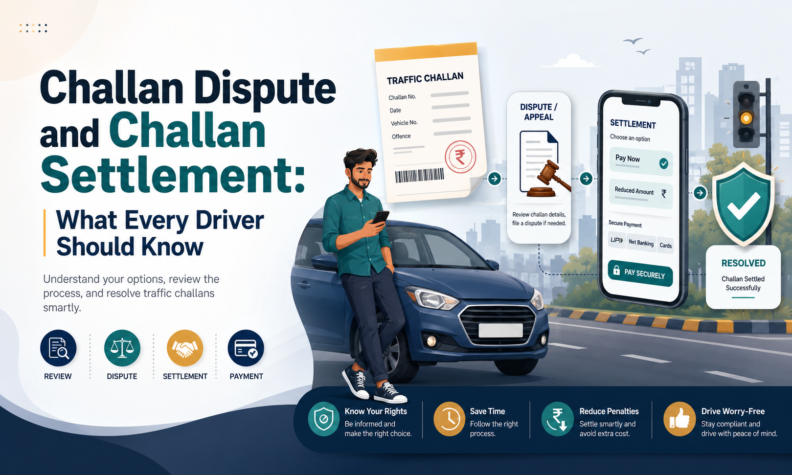 Challan Dispute and Settlement Guide