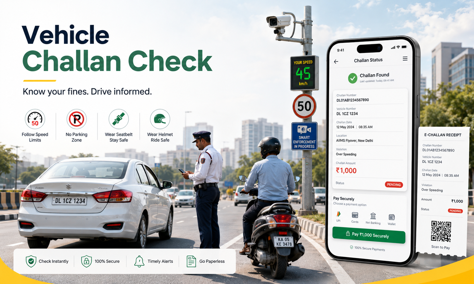 Vehicle Challan Check: Everything You Need to Know About Traffic Fines in India