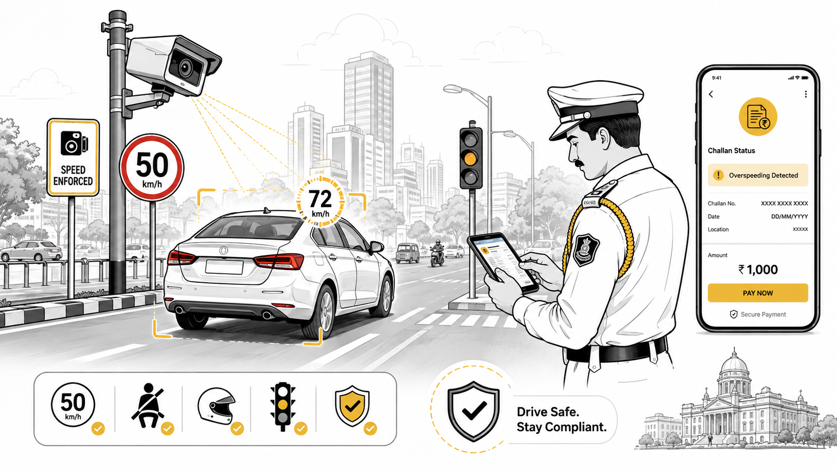 Over Speeding Challan: Rules, Fines & How to Stay Compliant Sahu